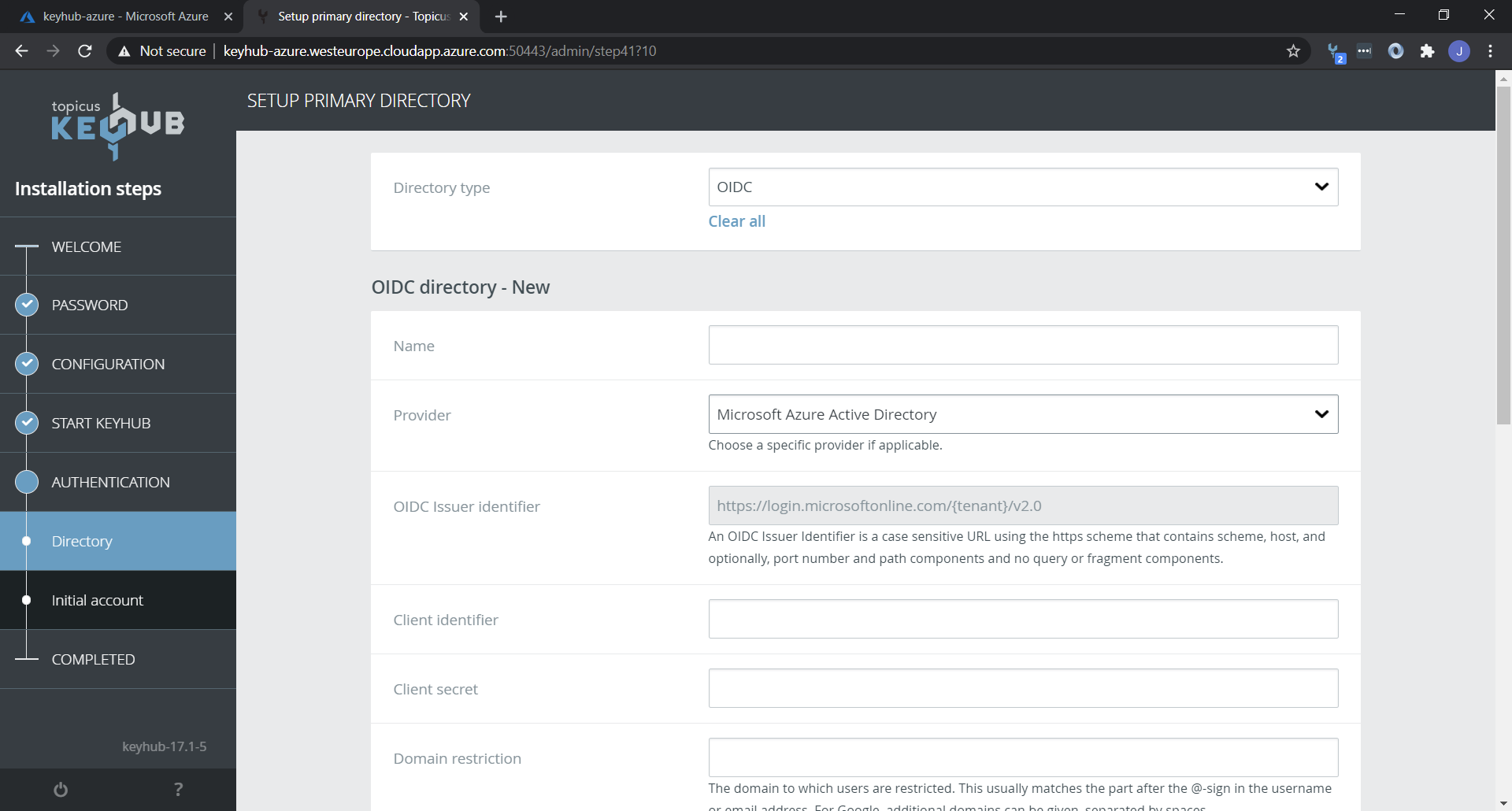 Configure SSO